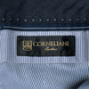 Corneliani Navy Blue Check Leader Pants