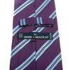 Spier & Mackay Purple Striped Dupont Teflon Coated Tie