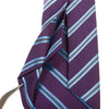Spier & Mackay Purple Striped Dupont Teflon Coated Tie