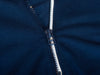 Patrick Assaraf Navy Blue Pima Cotton Quarter Zip