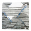 Jacob Cohen Grey on White Print Silk Cotton Bandana