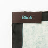Blik Black Japanese Print Pocket Square
