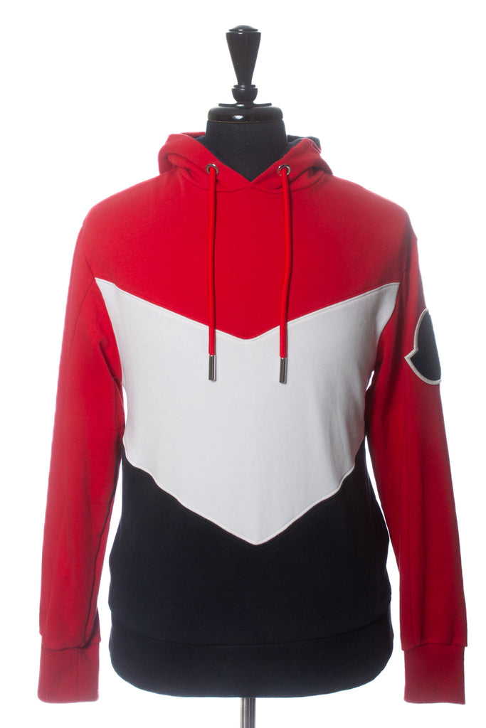 Moncler Multicolor Stripe Maglia Hoodie