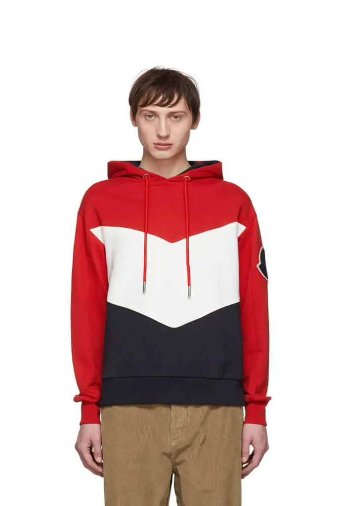 Moncler Multicolor Stripe Maglia Hoodie