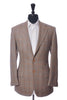 Guidice Brown Check Tweed Roma Blazer
