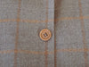 Guidice Brown Check Tweed Roma Blazer