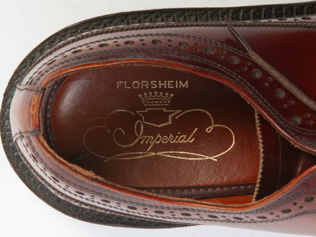 Florsheim Imperial Brown Longwing Shoes