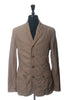 Armani Collezioni Brown Linen Blend Jacket
