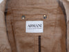 Armani Collezioni Brown Linen Blend Jacket