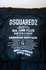 DSquared2 Black Down Puffer Jacket