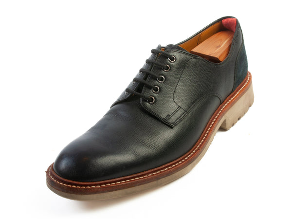 Oliver Sweeney Dark Blue Hepworth Derby Shoes