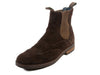 Cole Haan Dark Brown Suede Chelsea Boots