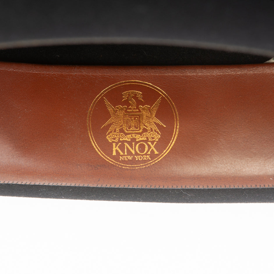 Knox New York Vintage Black Bowler Hat