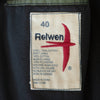 Relwen Olive Green Cotton Safari Blazer