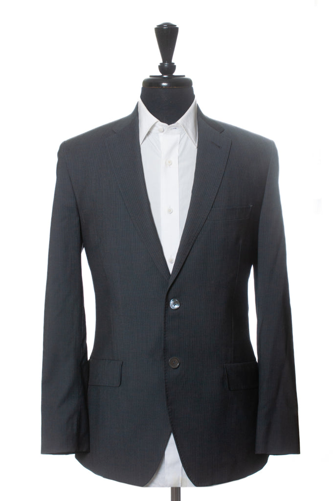 Paul Smith Grey Pinstriped The Abbey Slim Fit Suit