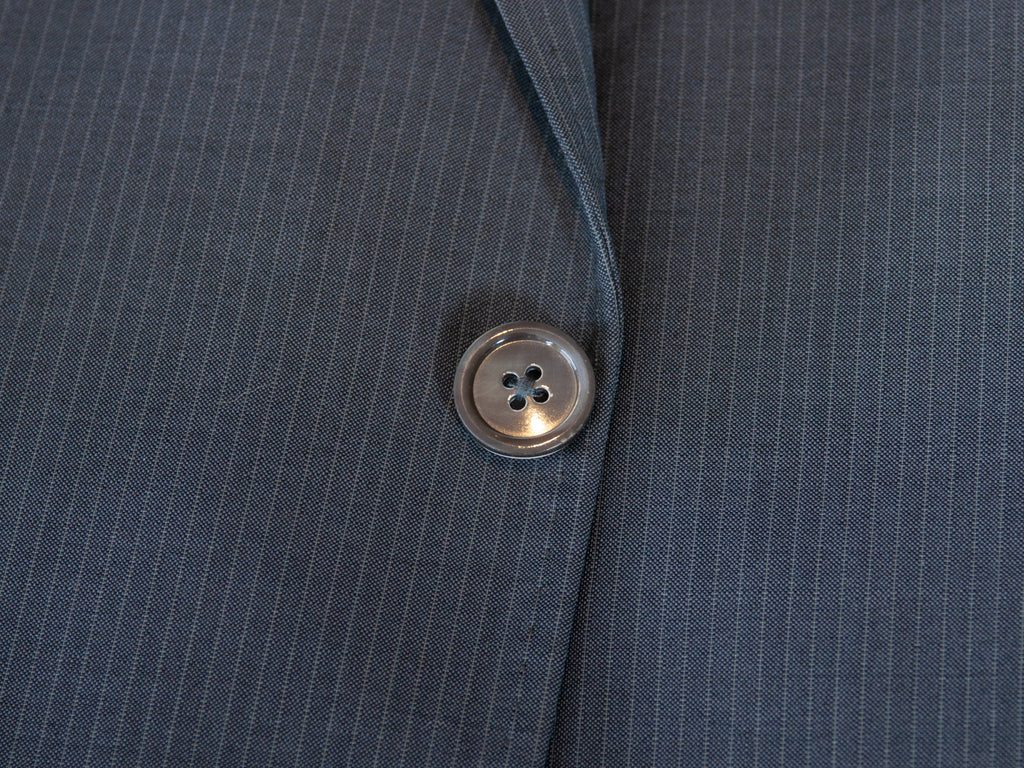 Paul Smith Grey Pinstriped The Abbey Slim Fit Suit