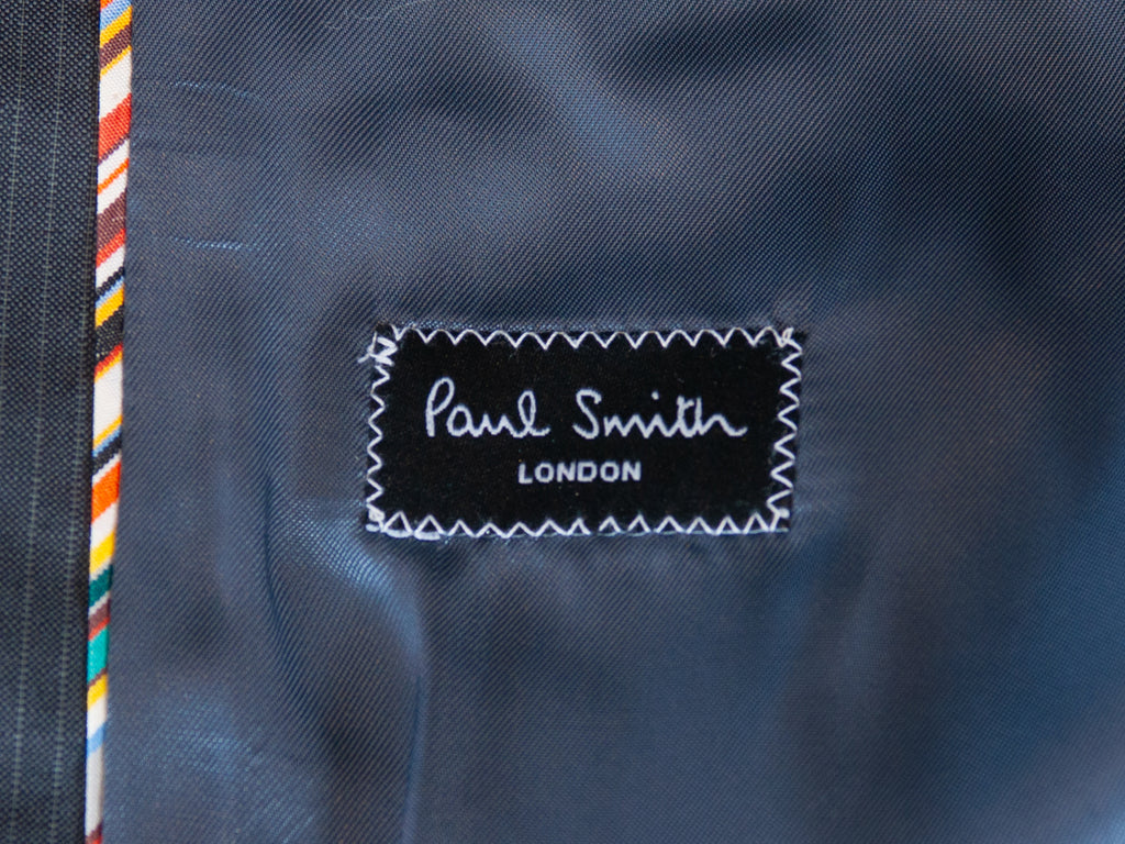 Paul Smith Grey Pinstriped The Abbey Slim Fit Suit
