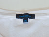 Patrick Assaraf Blue on White Geo Print T-Shirt
