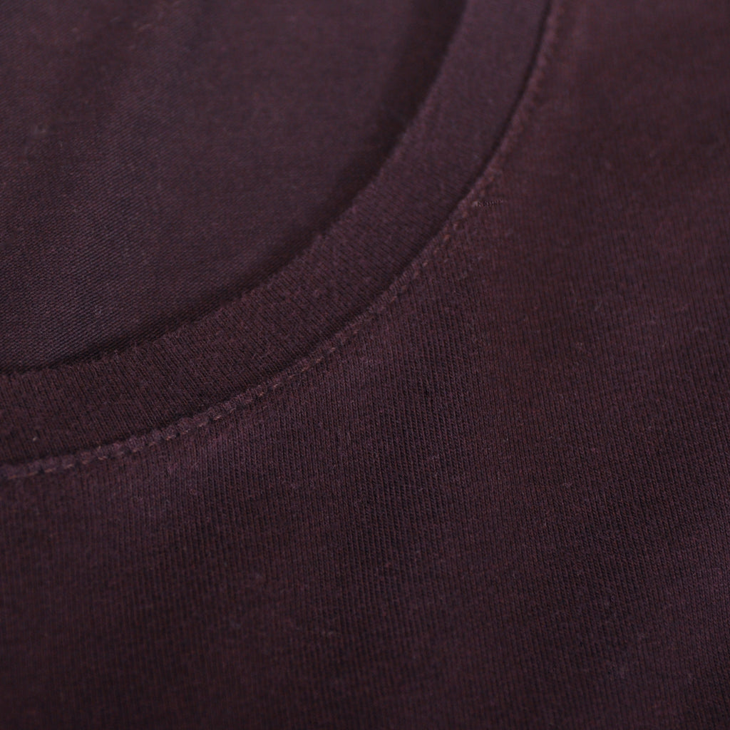 Patrick Assaraf Merlot Stretch Pima Cotton T-Shirt