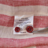 Harold Red Awning Striped Linen Shirt