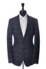 Etro Grey Check Wool Cotton Blazer