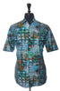Signum Bold Abstract Print Short Sleeve Shirt