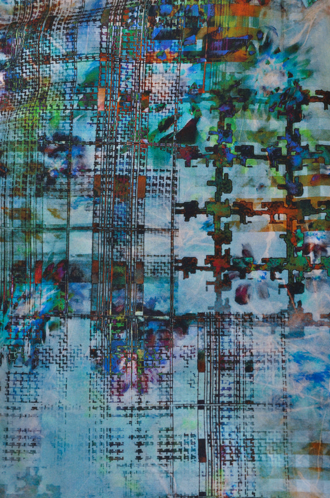 Signum Bold Abstract Print Short Sleeve Shirt