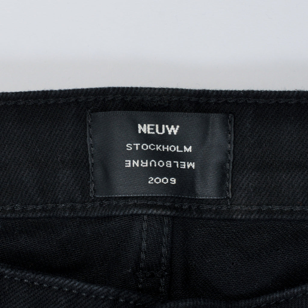 Neuw Black Ray Straight Jeans