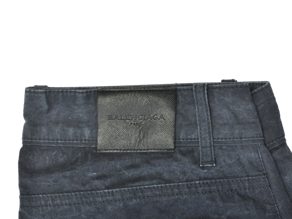 Balenciaga Stone Washed Blue 5-Pocket Pants