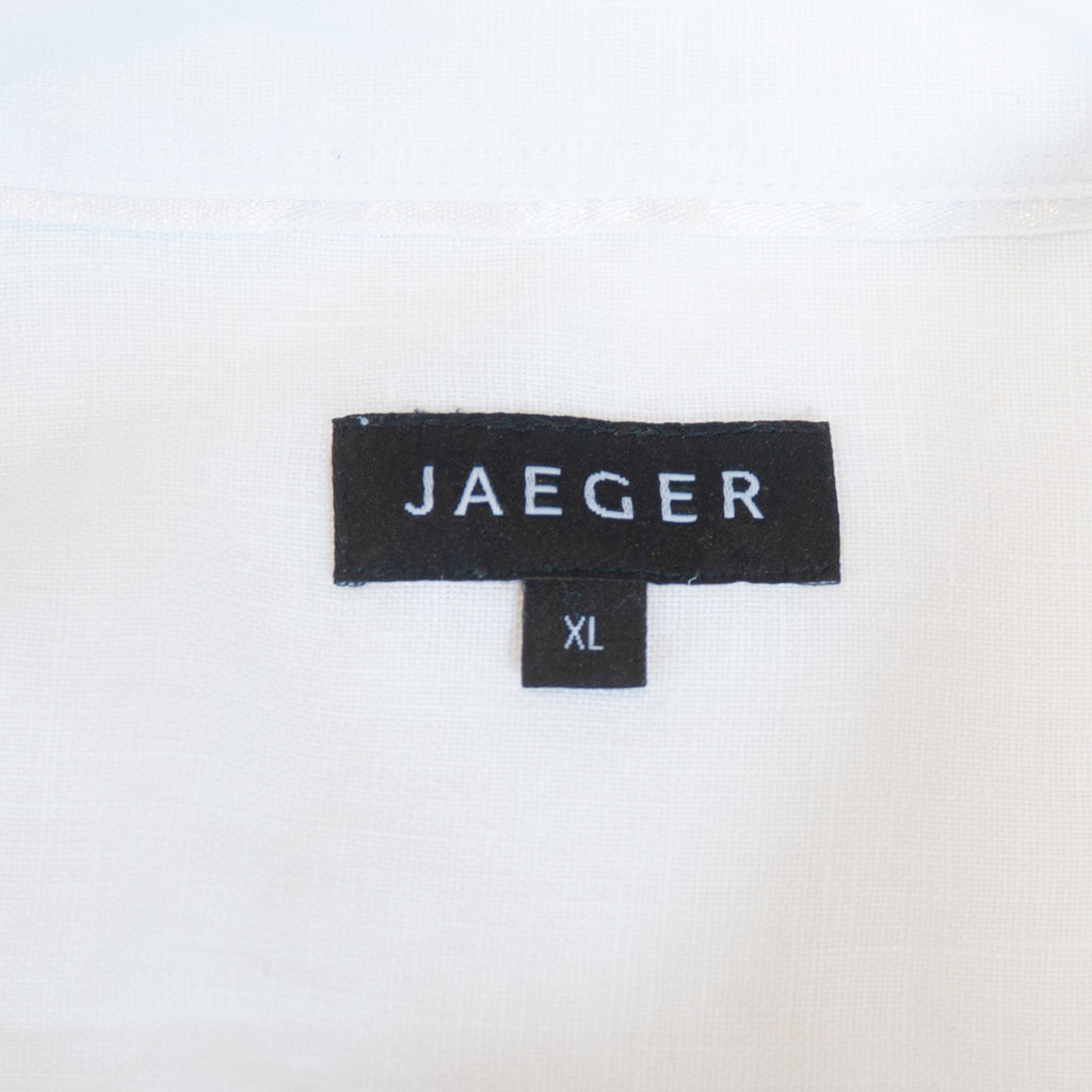 Jaeger White Linen Shirt