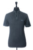 Hugo Boss Grey Garment Dyed Domares Polo Shirt