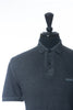 Hugo Boss Grey Garment Dyed Domares Polo Shirt