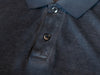 Hugo Boss Grey Garment Dyed Domares Polo Shirt