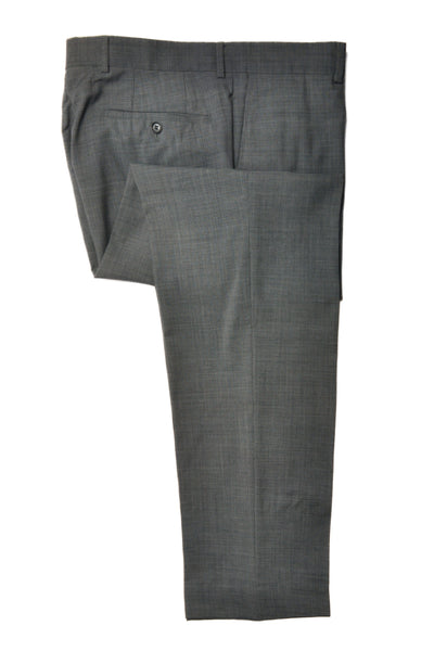 Hugo Boss Grey Microcheck James Brown Pants