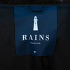 Rains Navy Blue Essential Rain Coat