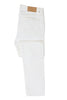 ZZegna Ivory White Slim Fit Jeans