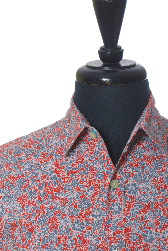 Tori Richard Floral Print Shirt