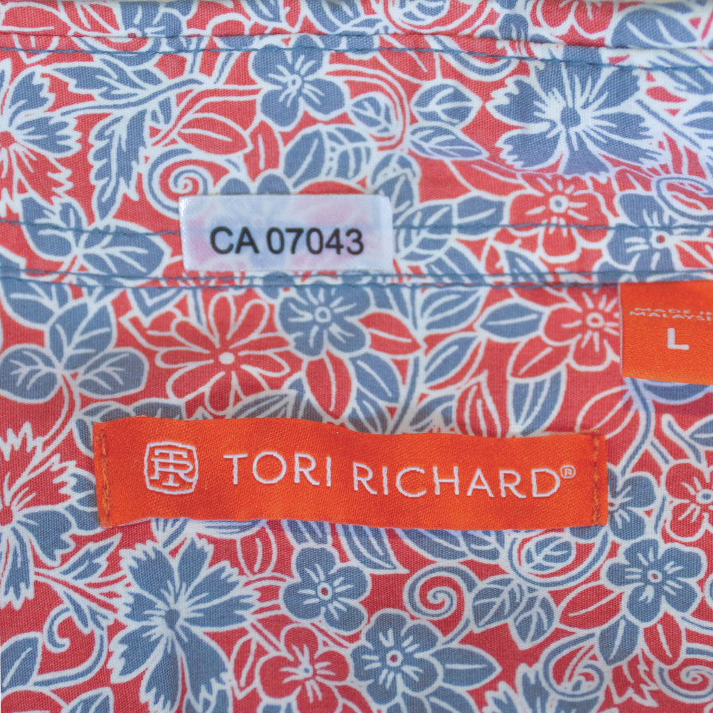 Tori Richard Floral Print Shirt