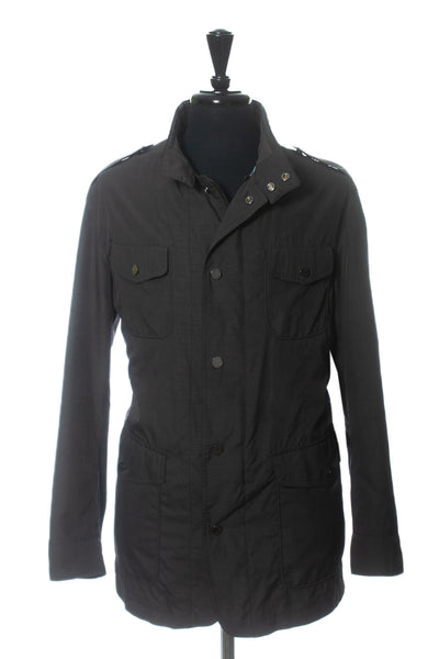 Digel Grey Dickinson Windbreaker Field Jacket