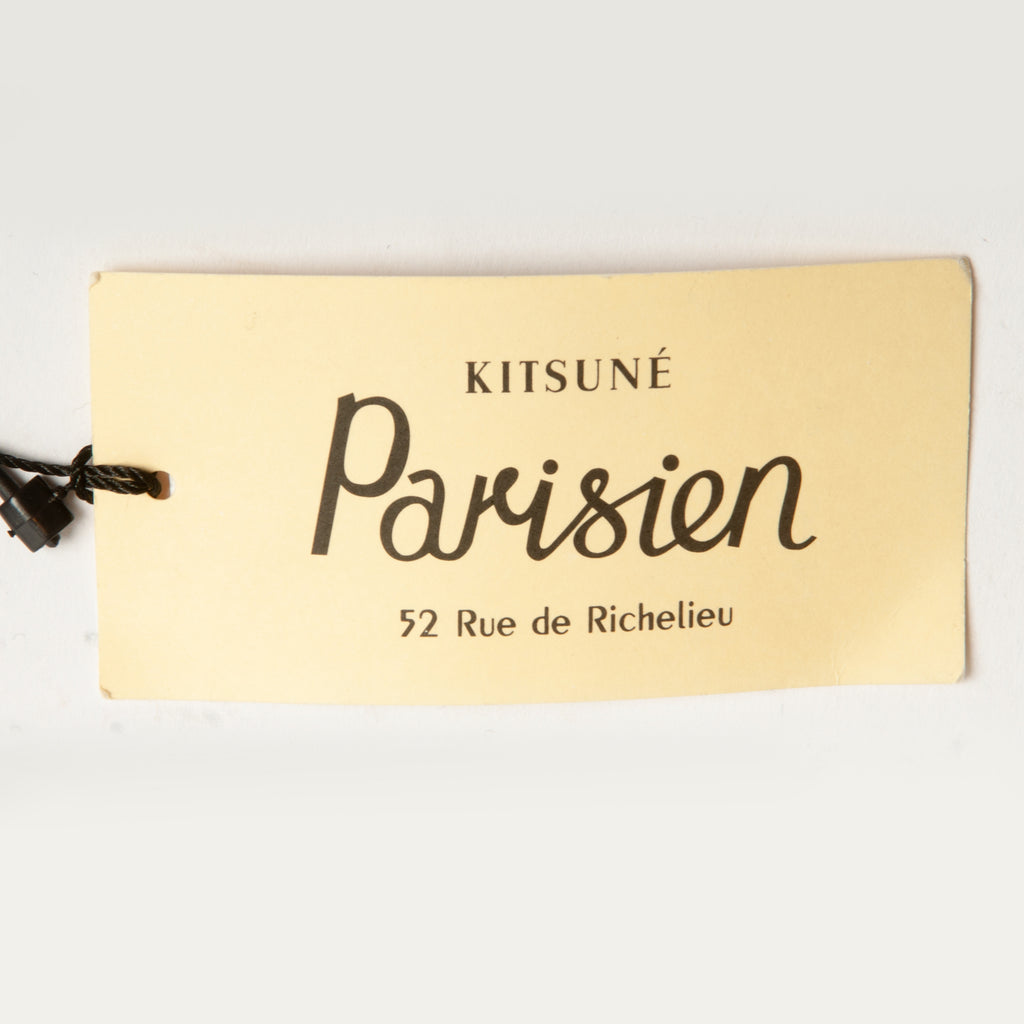 Maison Kitsune Golden Yellow and Navy Blue New Era Baseball Cap