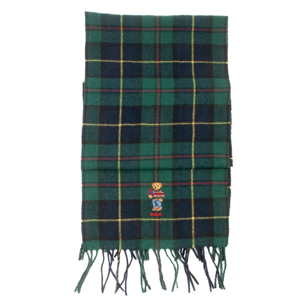 Polo Ralph Lauren Blackwatch Check Bear Scarf