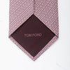 Tom Ford Pink Patterned Print Silk Tie