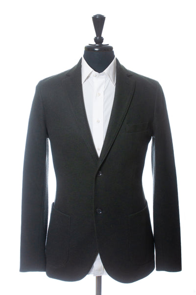 Loro Piana Forest Green Cashmere Blend Blazer