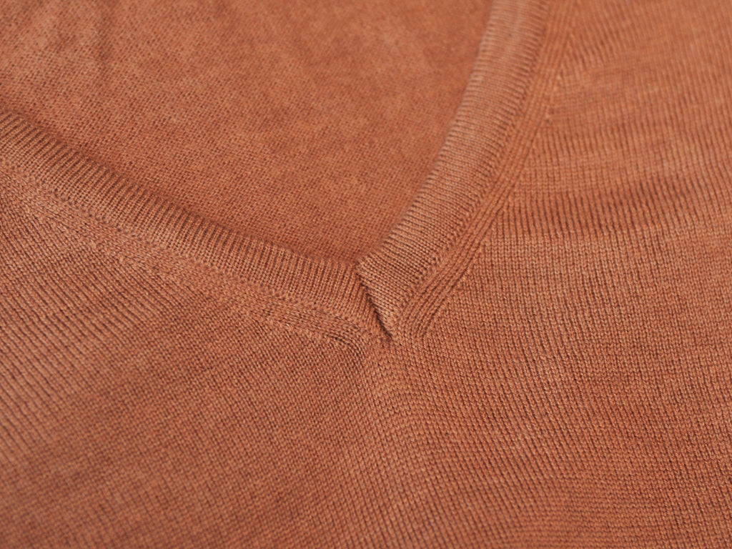 Stenstroms Brown Merino Wool Sweater