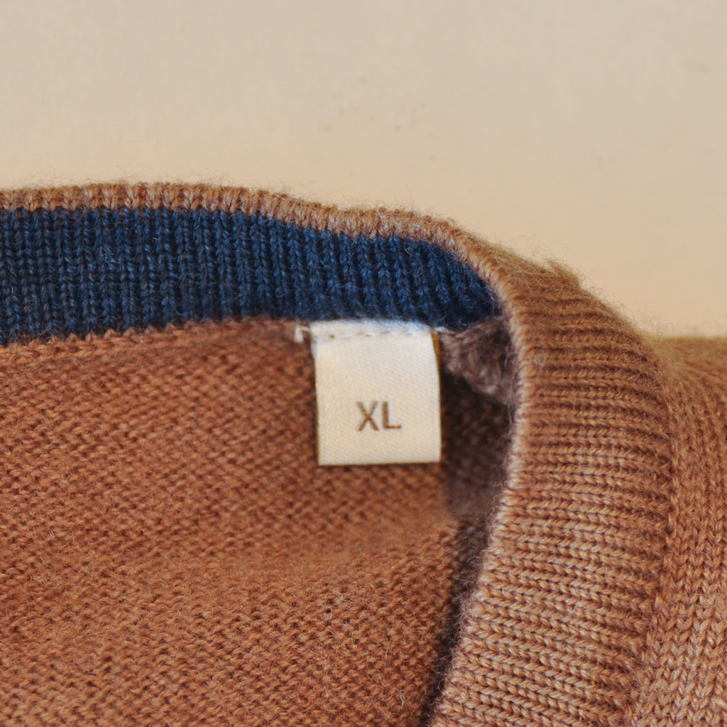 Stenstroms Brown Merino Wool Sweater