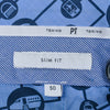 PT Torino Grey Techno Washable Wool Slim Fit Pants