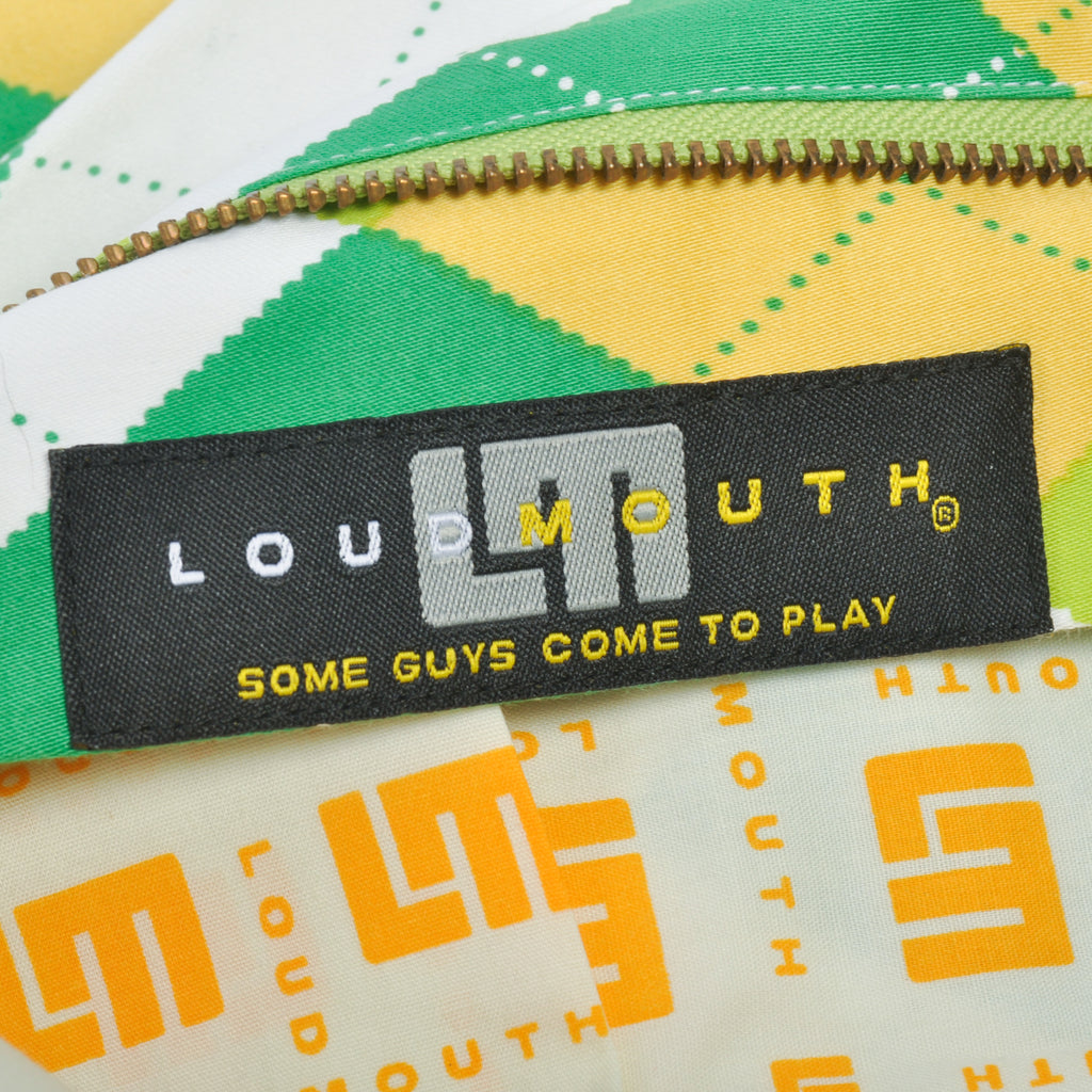 Loudmouth Golf Green Argyle Check 5-Pocket Golf Pants