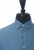 Sunspel Blue Pocket Short Sleeve Shirt