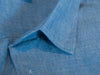 Sunspel Blue Pocket Short Sleeve Shirt