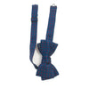 Holt Renfrew Red on Navy Blue Polka Dot Bow Tie